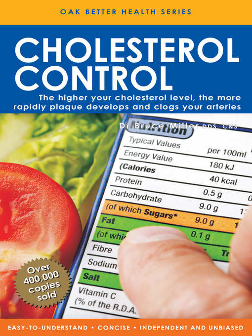 Title details for Cholesterol Control by Bruce Miller - Available